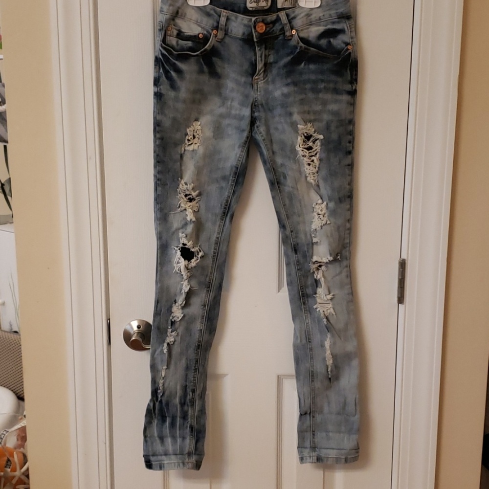 Indigo Rein Skinny Jeans Size 7